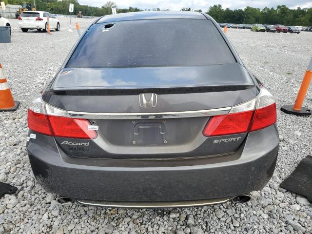 1HGCR2F59DA033064 - 2013 HONDA ACCORD SPORT GRAY photo 6