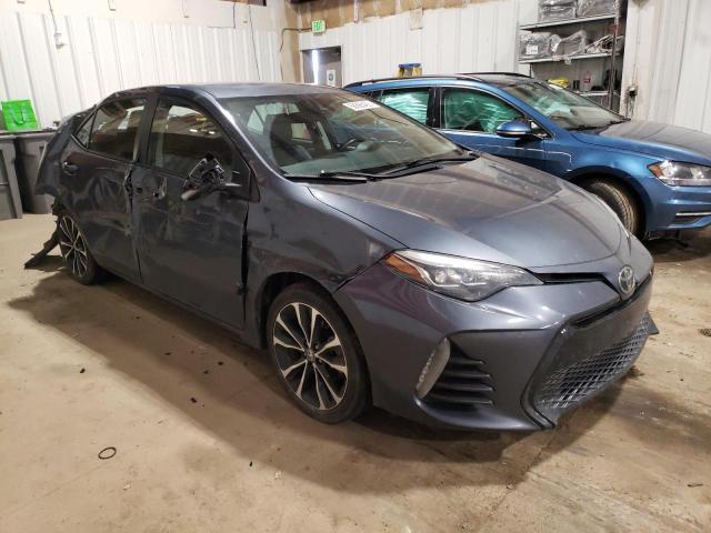 5YFBURHE0KP896892 - 2019 TOYOTA COROLLA L CHARCOAL photo 4