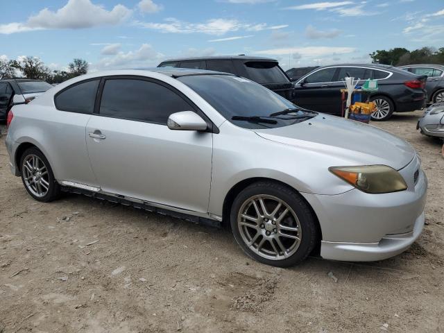 JTKDE177460138489 - 2006 TOYOTA SCION TC ვერცხლისფერი ფოტო 4