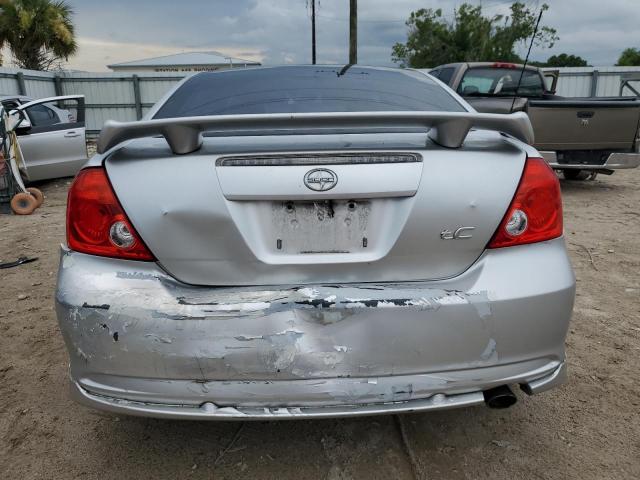 JTKDE177460138489 - 2006 TOYOTA SCION TC ვერცხლისფერი ფოტო 6