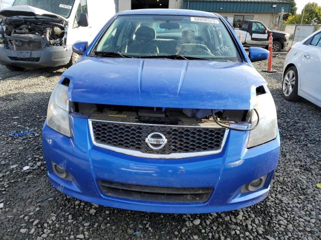 3N1AB6AP5CL679769 - 2012 NISSAN SENTRA 2.0 BLUE photo 5