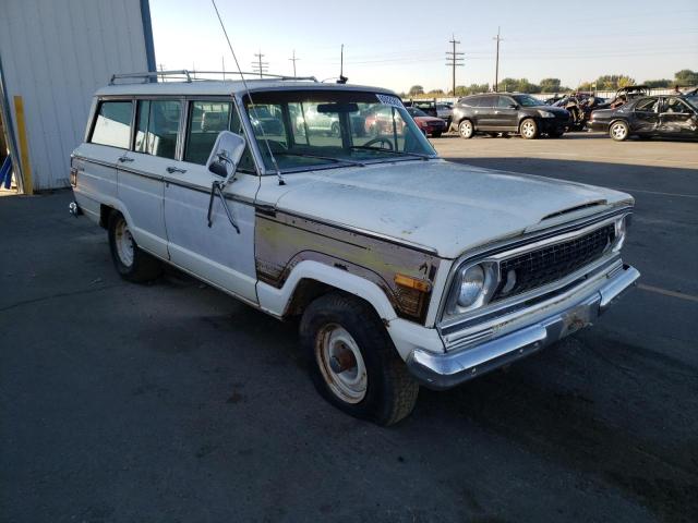 J5A15MP052716 - 1975 JEEP WAGONEER WHITE photo 1