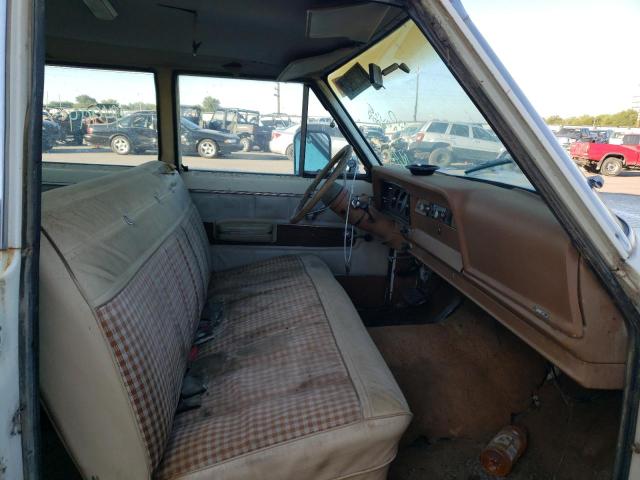 J5A15MP052716 - 1975 JEEP WAGONEER WHITE photo 5