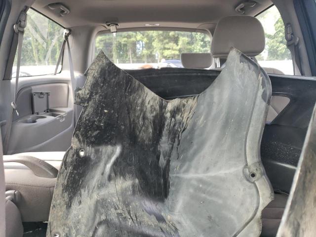 5FNRL3H45AB061953 - 2010 HONDA ODYSSEY EX BLUE photo 10