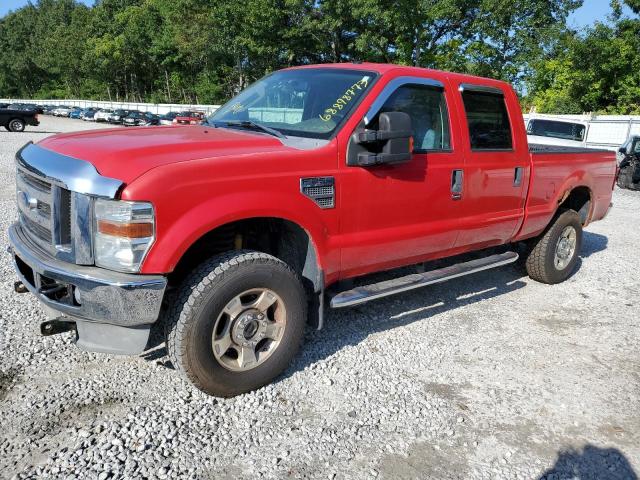 1FTSW21549EA36349 - 2010 FORD F-250 SUPER DUTY RED photo 1
