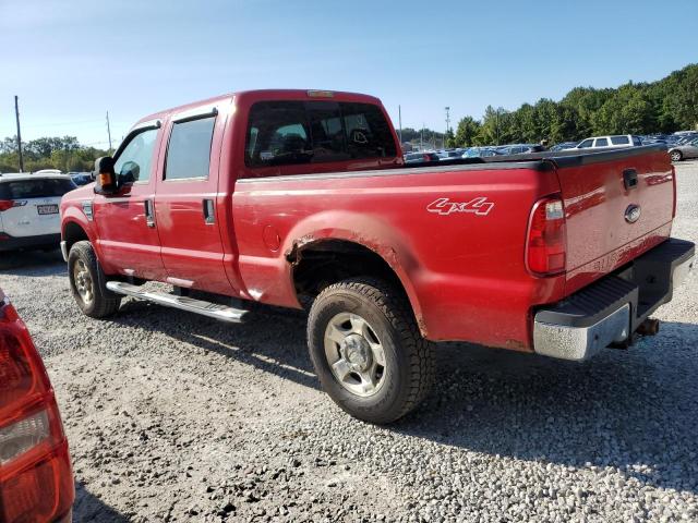 1FTSW21549EA36349 - 2010 FORD F-250 SUPER DUTY RED photo 2