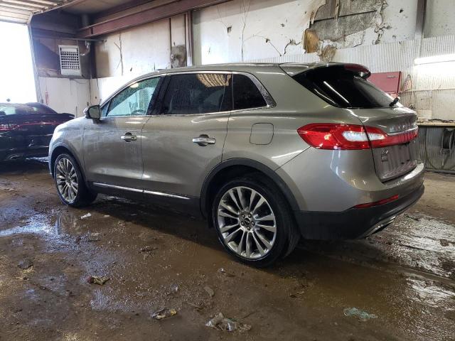 2LMTJ8LR8GBL82211 - 2016 LINCOLN MKX RESERVE GRAY photo 2