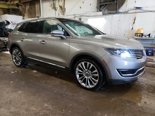 2LMTJ8LR8GBL82211 - 2016 LINCOLN MKX RESERVE GRAY photo 4