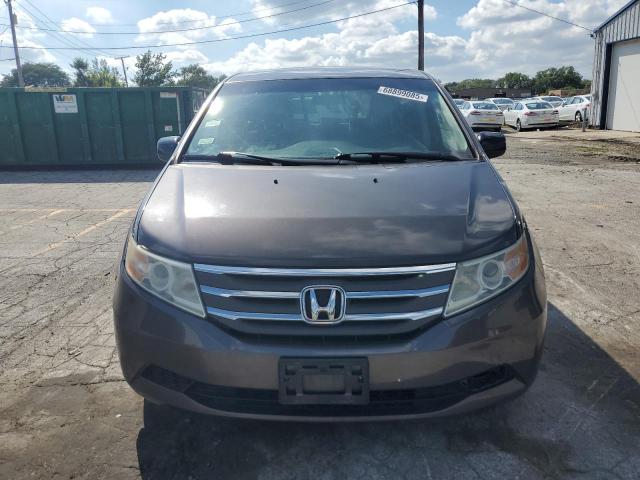 5FNRL5H44DB004546 - 2013 HONDA ODYSSEY EX GRAY photo 5