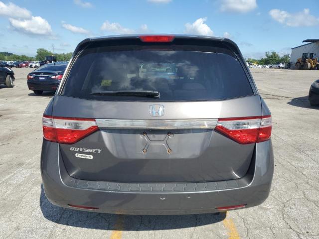 5FNRL5H44DB004546 - 2013 HONDA ODYSSEY EX GRAY photo 6
