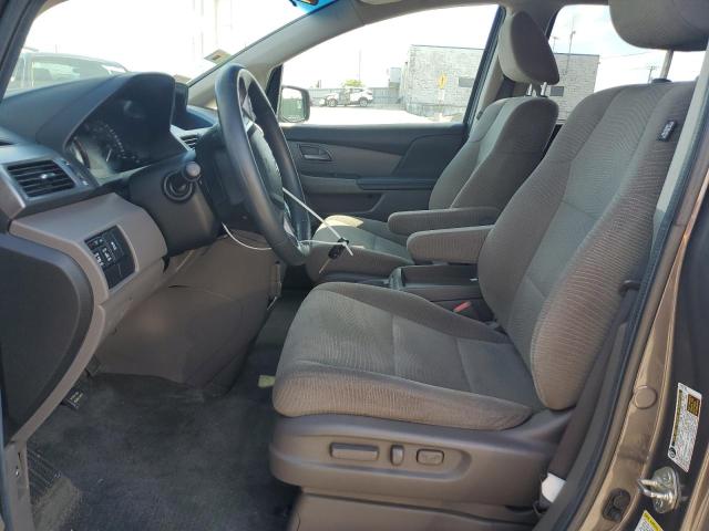 5FNRL5H44DB004546 - 2013 HONDA ODYSSEY EX GRAY photo 7