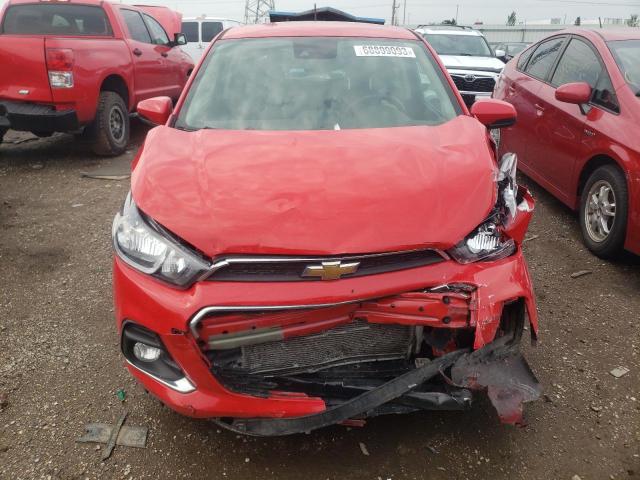 KL8CF6SA2HC779151 - 2017 CHEVROLET SPARK 2LT RED photo 5