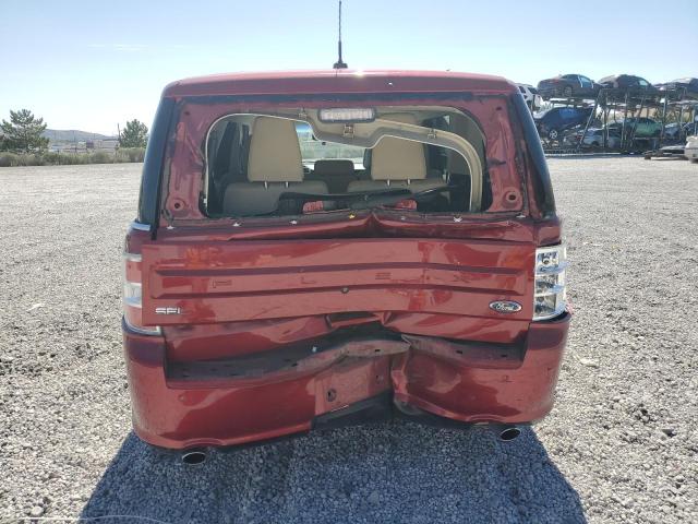 2FMGK5C88DBD05124 - 2013 FORD FLEX SEL RED photo 6