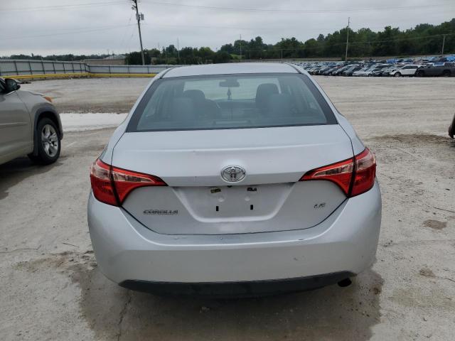 5YFBURHE2HP643422 - 2017 TOYOTA COROLLA L SILVER photo 6