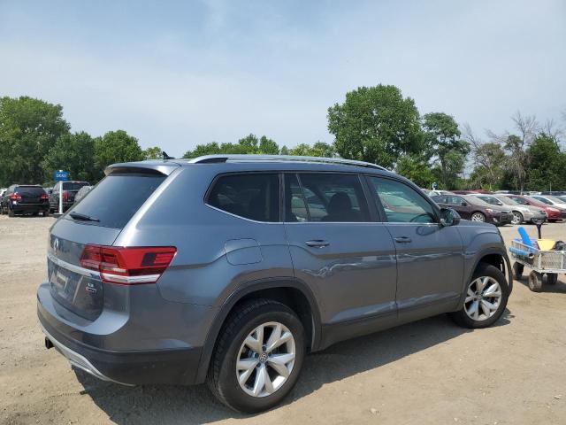1V2LR2CA0KC623640 - 2019 VOLKSWAGEN ATLAS SE ლურჯი ფოტო 3
