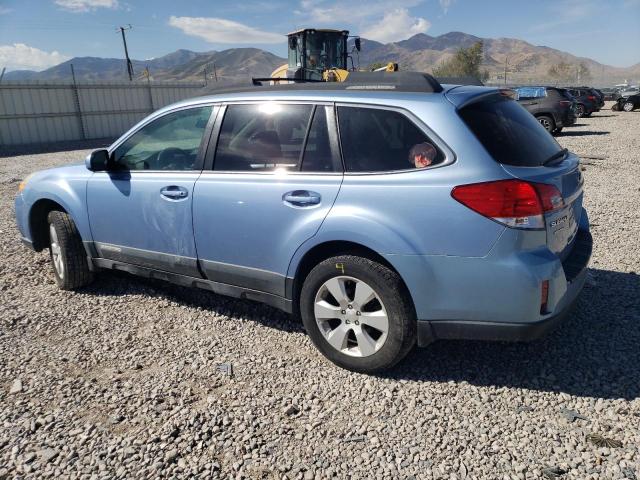 4S4BRBCC0A3341832 - 2010 SUBARU OUTBACK 2.5I PREMIUM BLUE photo 2