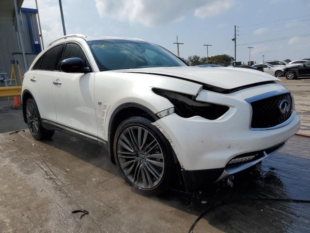 JN8CS1MW0HM415372 - 2017 INFINITI QX70 WHITE photo 4