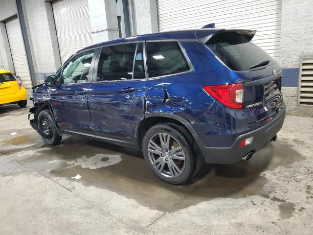 5FNYF8H56MB037058 - 2021 HONDA PASSPORT EXL Azul foto 2