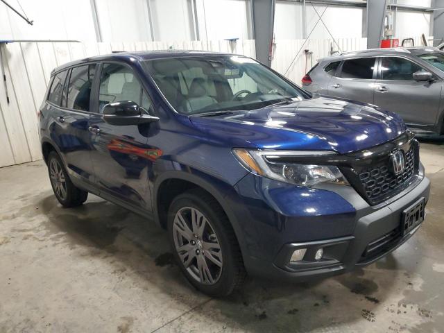 5FNYF8H56MB037058 - 2021 HONDA PASSPORT EXL Azul foto 4