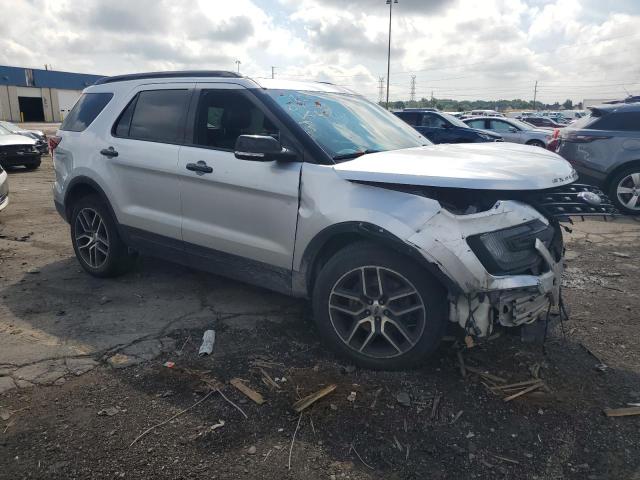 1FM5K8GT8GGA24414 - 2016 FORD EXPLORER SPORT Gümüş foto 4