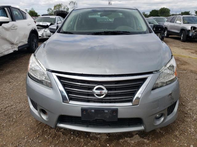 3N1AB7AP3DL560674 - 2013 NISSAN SENTRA S SILVER photo 5