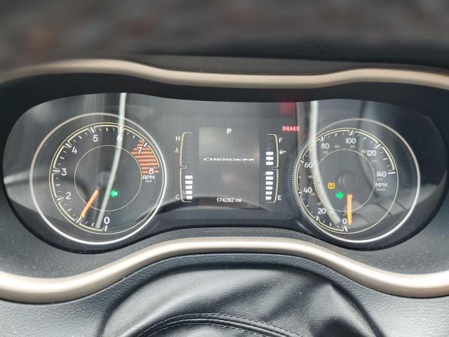 1C4PJMCS2GW294847 - 2016 JEEP CHEROKEE LATITUDE ნაცრისფერი ფოტო 9