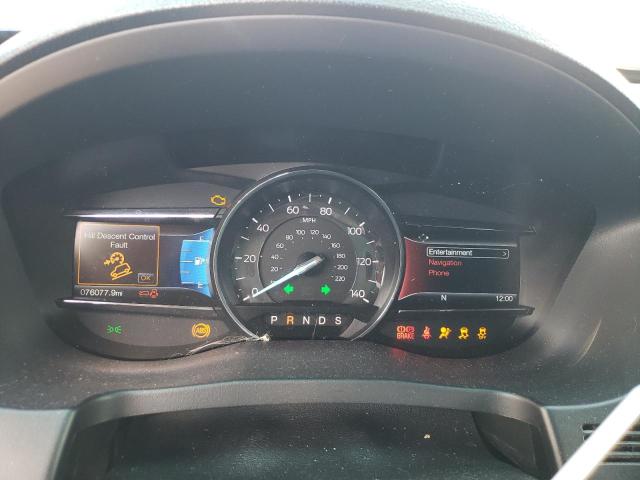 1FM5K8GT0GGB14785 - 2016 FORD EXPLORER SPORT WHITE photo 9