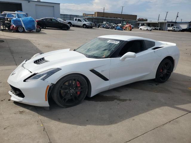 1G1YM2D76F5112915 - 2015 CHEVROLET CORVETTE STINGRAY Z51 3LT WHITE photo 1