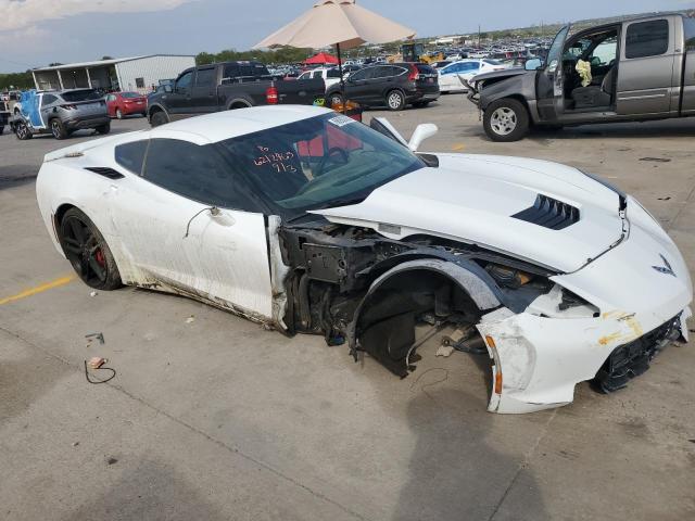 1G1YM2D76F5112915 - 2015 CHEVROLET CORVETTE STINGRAY Z51 3LT WHITE photo 4