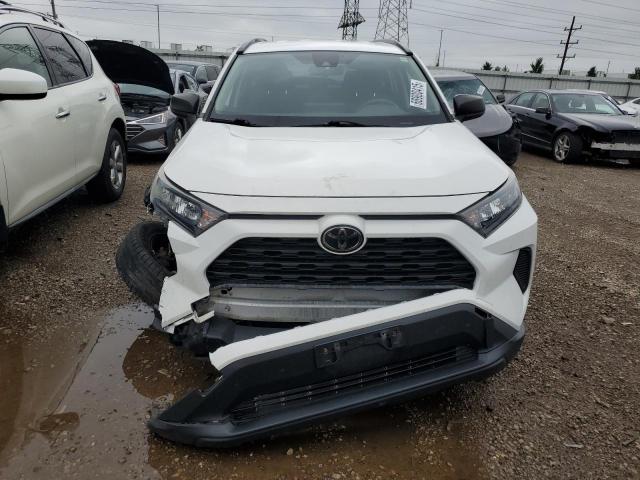 JTMH1RFV3KD006586 - 2019 TOYOTA RAV4 LE WHITE photo 5