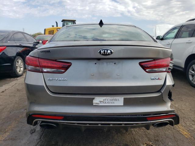 5XXGV4L21JG189794 - 2018 KIA OPTIMA SXL SILVER photo 6