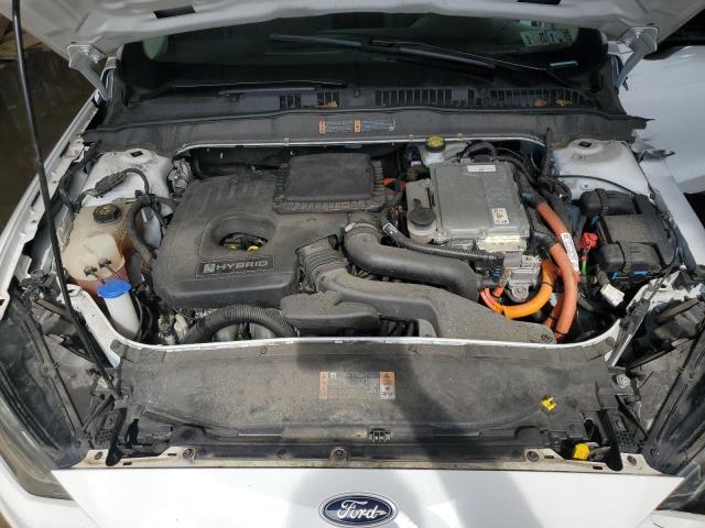 3FA6P0LU3KR208404 - 2019 FORD FUSION SE 白色 照片 11