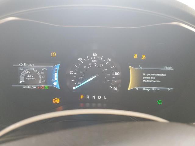 3FA6P0LU3KR208404 - 2019 FORD FUSION SE 白色 照片 9