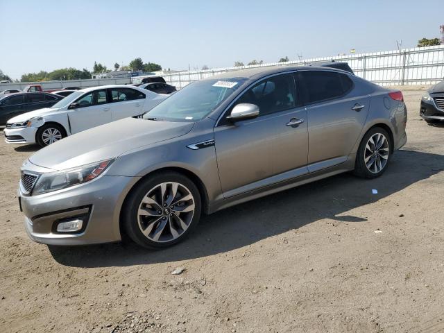 5XXGR4A6XEG266985 - 2014 KIA OPTIMA SX SILVER photo 1