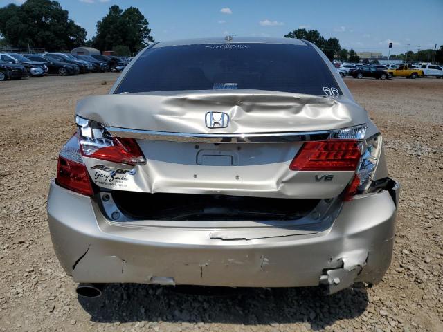 1HGCR3F84DA033621 - 2013 HONDA ACCORD EXL GOLD photo 6