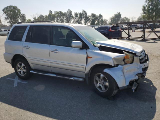 5FNYF28757B042478 - 2007 HONDA PILOT EXL SILVER photo 4