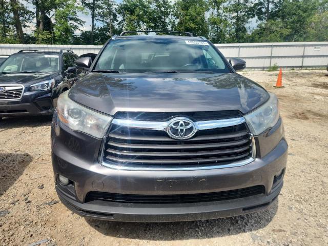 5TDJKRFH1GS349868 - 2016 TOYOTA HIGHLANDER XLE SILVER photo 5