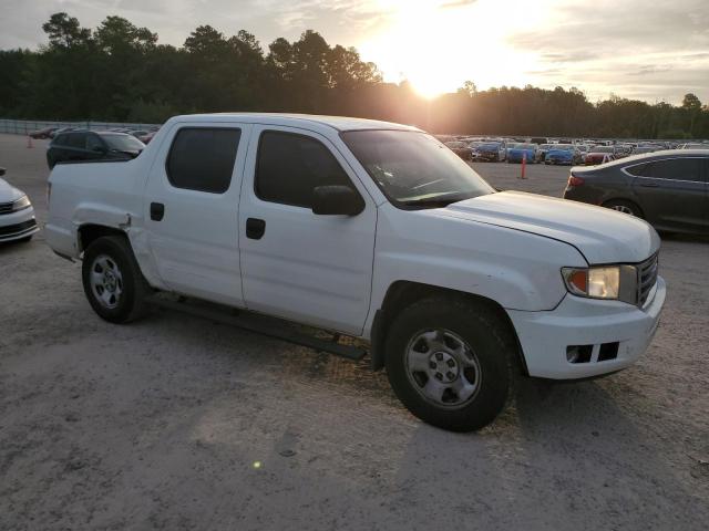 5FPYK1F28CB456210 - 2012 HONDA RIDGELINE RT WHITE photo 4