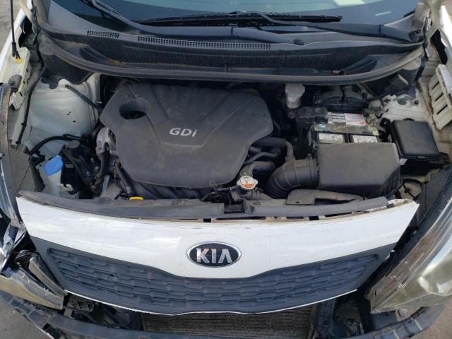 KNADM4A32E6365433 - 2014 KIA RIO LX WHITE photo 11