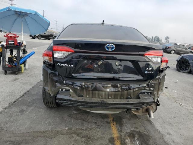 JTDBCMFE6SJ042308 - 2025 TOYOTA COROLLA LE أسود صورة 6