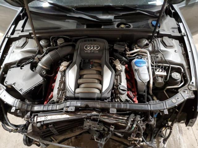 WAUCVAFR1CA039508 - 2012 AUDI S5 PREMIUM PLUS ნაცრისფერი ფოტო 11