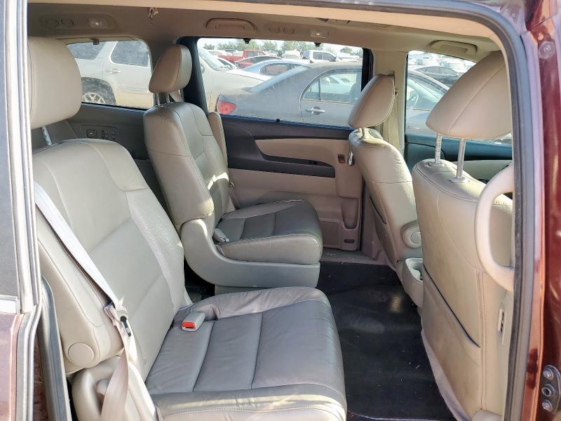 5FNRL5H69EB062588 - 2014 HONDA ODYSSEY EXL 勃艮第红 照片 11