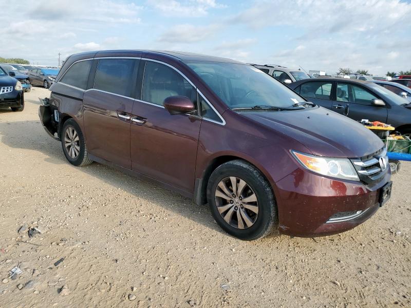 5FNRL5H69EB062588 - 2014 HONDA ODYSSEY EXL 勃艮第红 照片 4