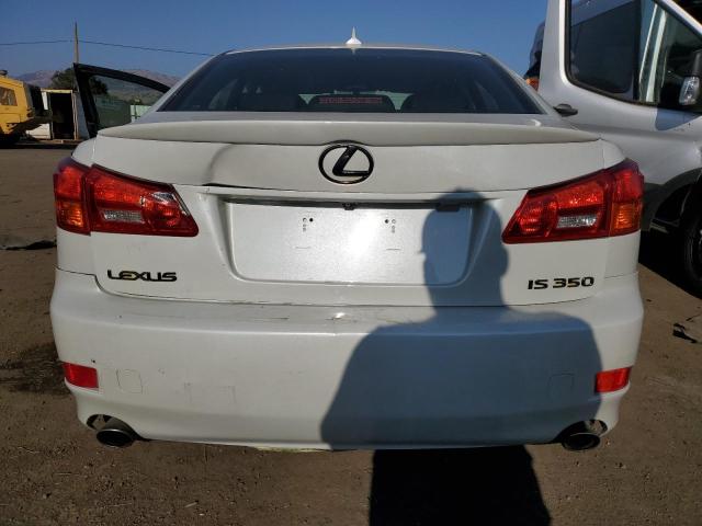 JTHBE262072010006 - 2007 LEXUS IS 350 WHITE photo 6