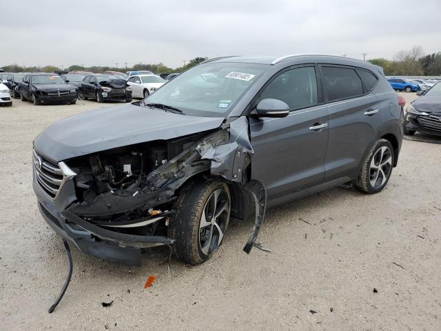 KM8J3CA24GU061315 - 2016 HYUNDAI TUCSON LIMITED GRAY photo 1