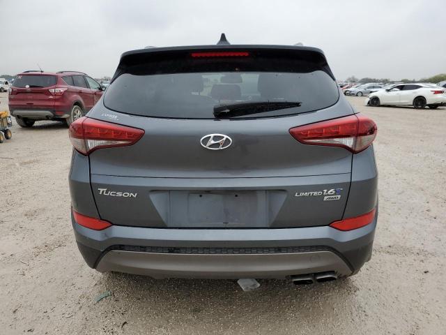 KM8J3CA24GU061315 - 2016 HYUNDAI TUCSON LIMITED GRAY photo 6