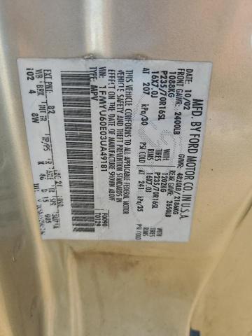 1FMYU60E03UA49181 - 2003 FORD EXPLORER SPORT Gold Foto 12