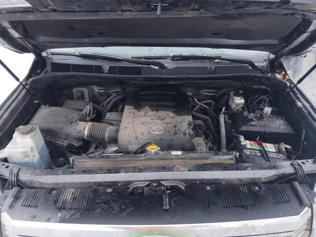 5TFUY5F12HX635022 - 2017 TOYOTA TUNDRA DOUBLE CAB SR/SR5 SILVER photo 11