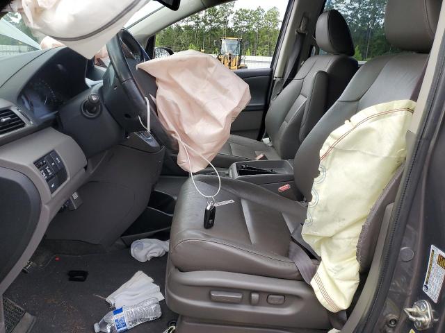 5FNRL5H60FB083427 - 2015 HONDA ODYSSEY EXL GRAY photo 7