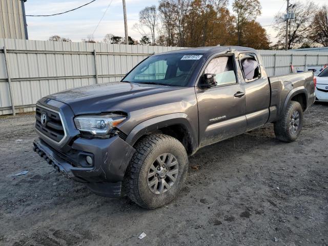 5TFSZ5AN3HX052733 - 2017 TOYOTA TACOMA ACCESS CAB GRAY photo 1